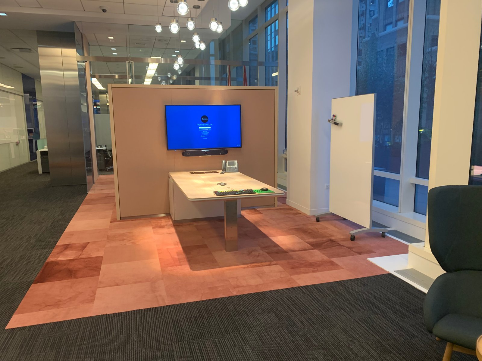 Bloomberg headquarters millwork and paneling