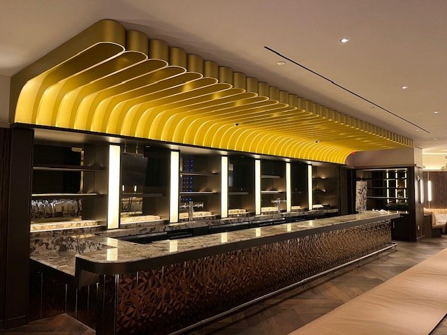 Hard Rock Hotel lobby and casework