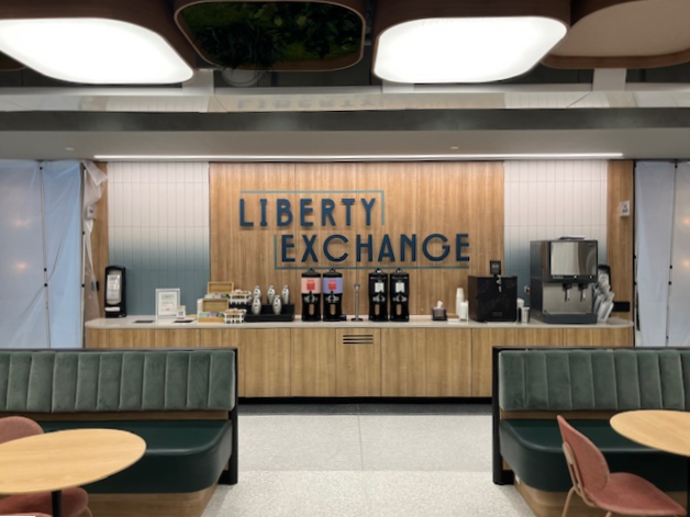 JP Morgan Chase food court millwork