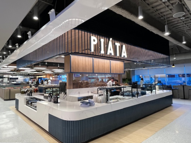 JPMC Jersey City food court millwork