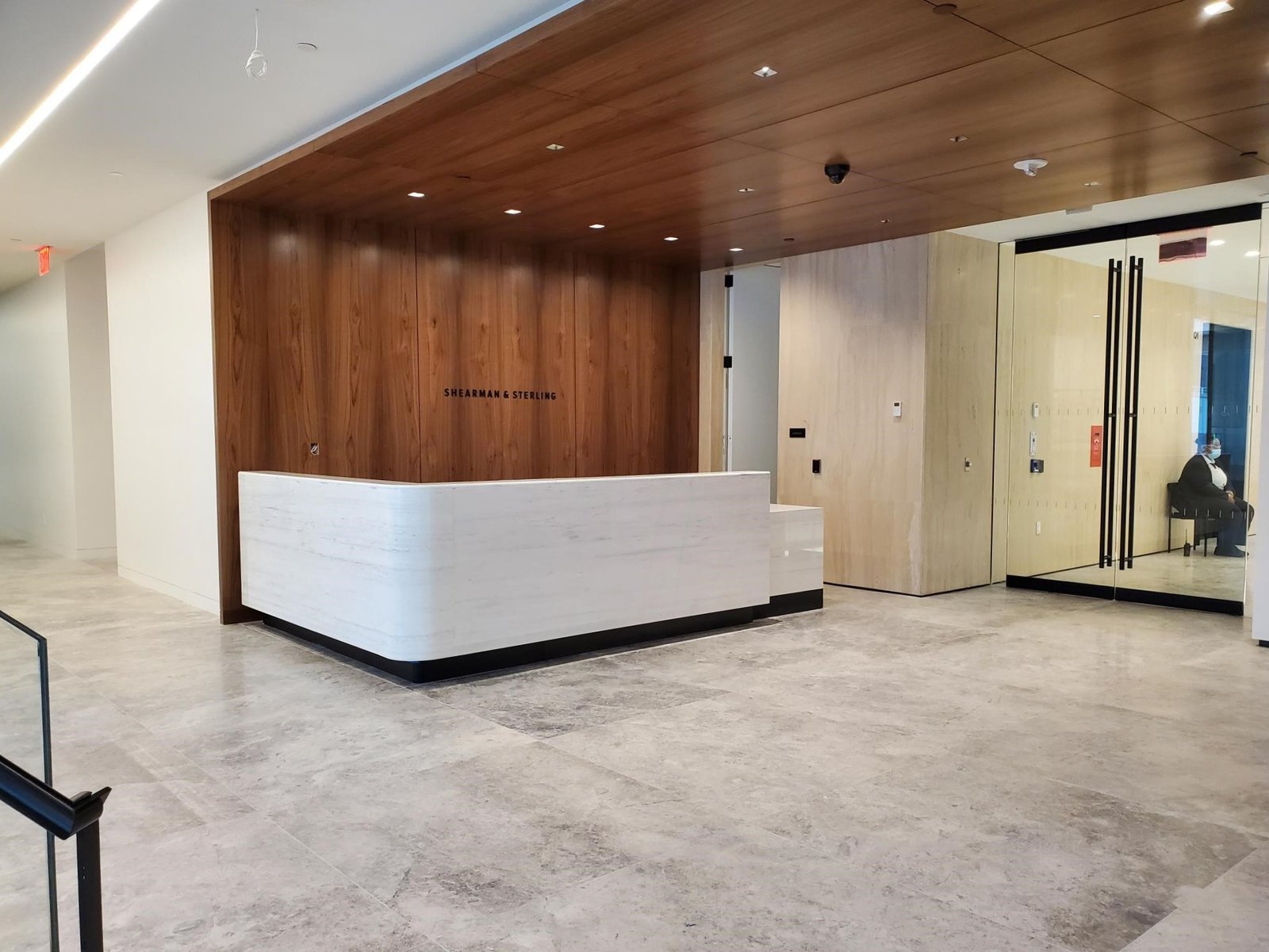 Shearman and Sterling law firm reception